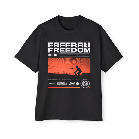 Freedom Men's Heavy Oversized Tee