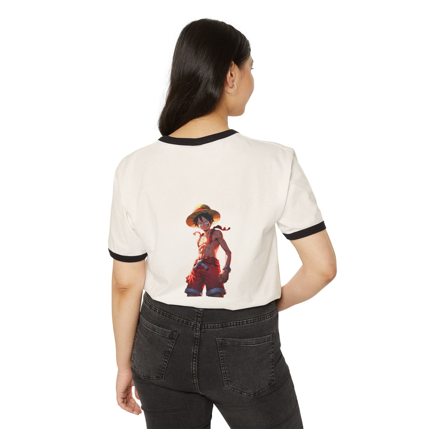 Unisex Cotton Ringer T-Shirt One Piece