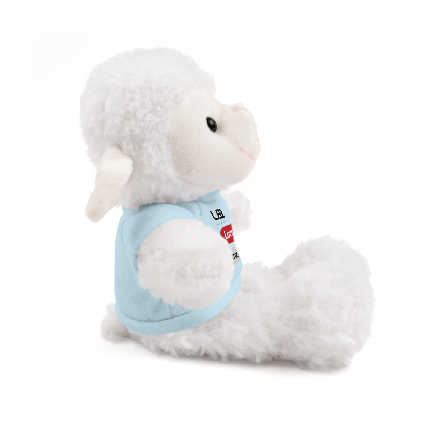 Animaux en peluche avec un tee-shirt 