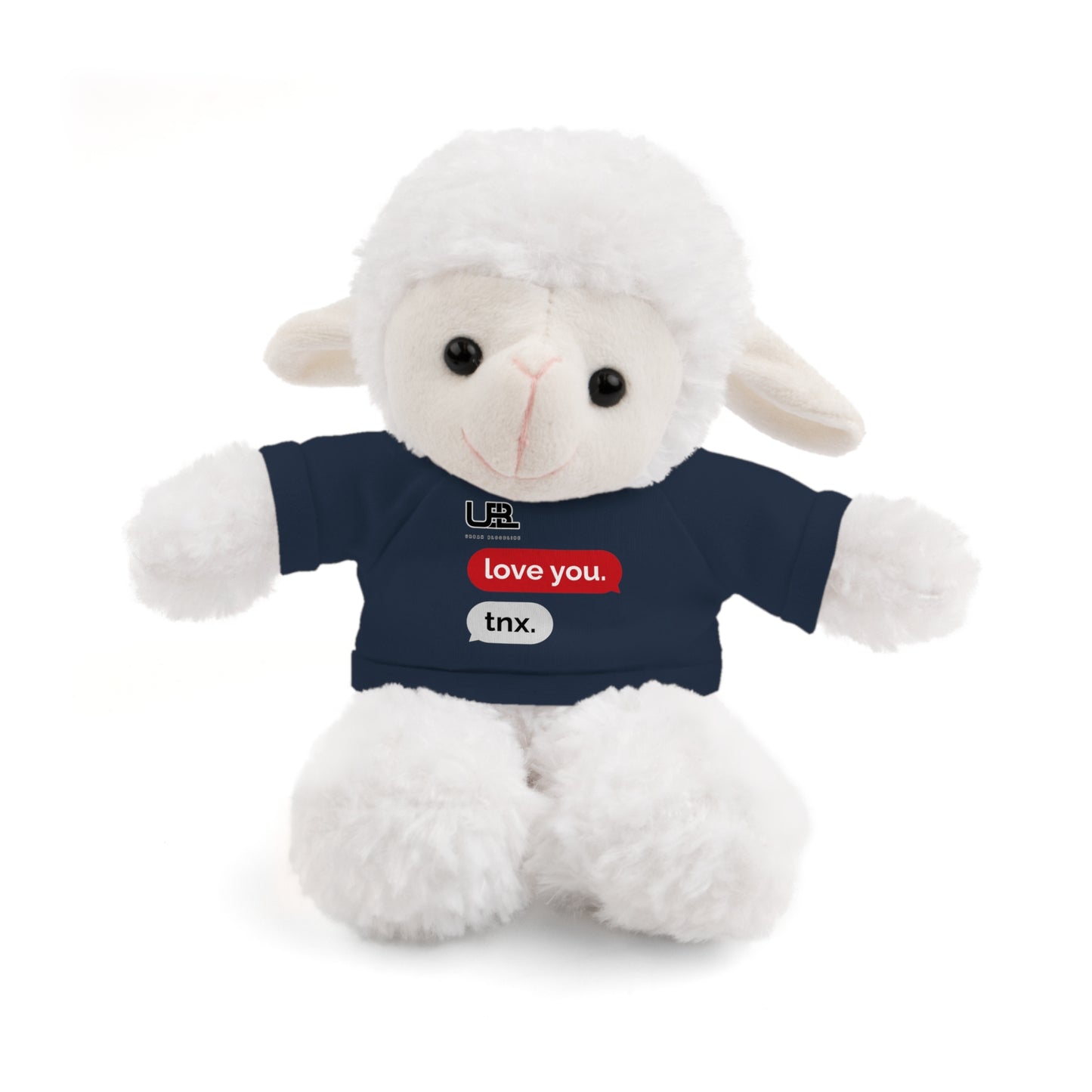 Animaux en peluche avec un tee-shirt 